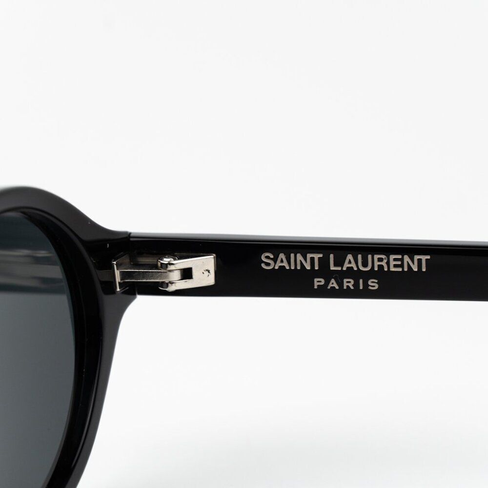 Saint Laurent Women Sunglasses Black Oval SL751 JEANNE 001 BRAND NEW - Picture 9 of 17